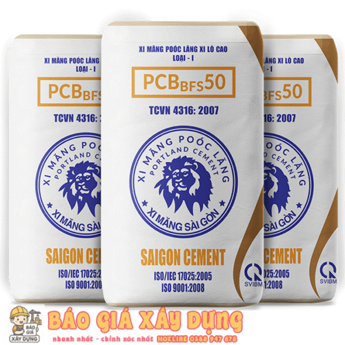 Xi măng poóc lăng xỉ lò cao PCBBFS50