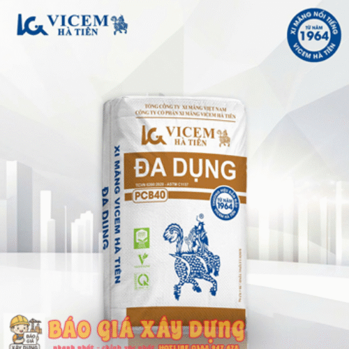 Xi măng Vicem Hà Tiên Đa Dụng PCB40